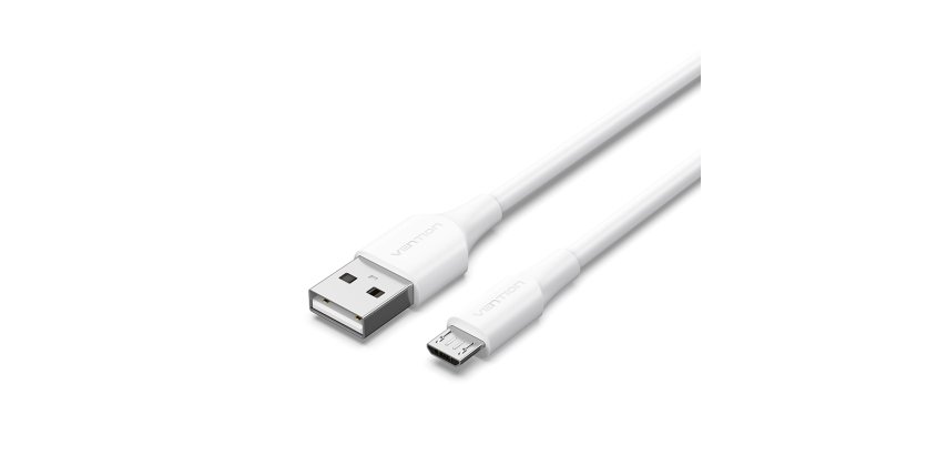 Vention Cable USB 2.0 CTIWF/ USB Macho - MicroUSB Macho/ 1m/ Blanco