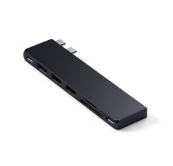 Satechi ST-HUCPHSD station d'accueil USB 3.2 Gen 2 (3.1 Gen 2) Type-C Noir