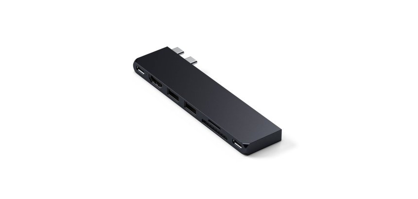Satechi ST-HUCPHSD station d'accueil USB 3.2 Gen 2 (3.1 Gen 2) Type-C Noir