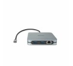 DICOTA D32057 hub & concentrateur USB Type-C 10000 Mbit/s Argent
