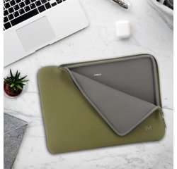 Funda para portátil Mobilis 049020  14.2"/ 36,1 cm  Verde oliva