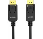 Vision TC 2MDP8K/BL câble DisplayPort 2 m Noir