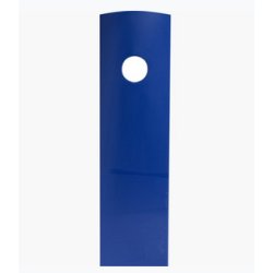 Porte-revues exacompta mag-cube bee blue plastique recycle a4+ oeillet de prehension coloris bleu marine