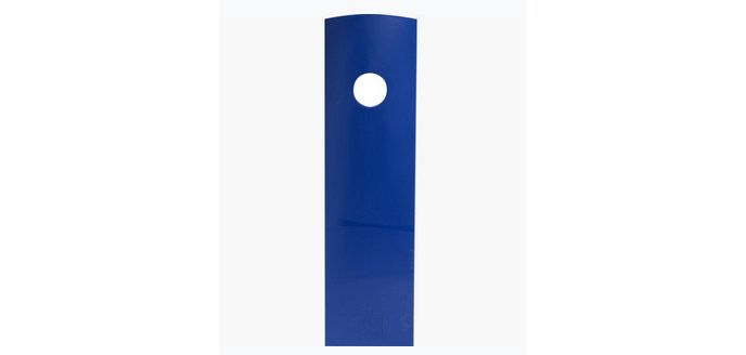 Porte-revues exacompta mag-cube bee blue plastique recycle a4+ oeillet de prehension coloris bleu marine