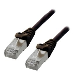 MCL FTP6-20M/N câble de réseau Noir Cat6 F/UTP (FTP)