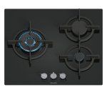 SIEMENS Plaque gaz EP6A6CI10, iQ500, stepFlame, Verre trempé