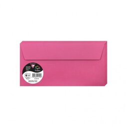 Paquet de 20 enveloppes Pollen 110x220mm 120g/m2 - Rose fuchsia