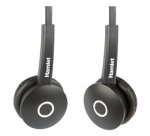 Hamlet HHEADM-UJS cuffia e auricolare Cablato A Padiglione Ufficio USB tipo A Nero