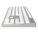 Hamlet XKKITA-MCBT tastiera Universale Bluetooth Italiano Argento, Bianco