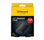 Intenso 500GB 2.5" Memory Case USB 3.0 esterno Nero