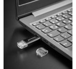 Intenso Twist Line unità flash USB 16 GB USB Type-A / USB Type-C 3.2 Gen 1 (3.1 Gen 1) Antracite