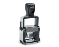 Numéroteur trodat metal professional line 5546 4.0 acier inoxydable 6 bandes chiffres hauteur 4mm