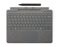 Microsoft 8X8-00175 teclado para móvil QWERTY Español Microsoft Cover port Platino