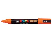 Marqueur posca pointe conique moyenne coloris orange fonce