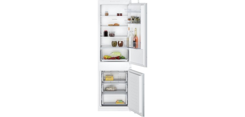 NEFF Réfrigérateur congélateur encastrable KI7861SE0, N 30, Tiroir Fresh Safe, Congél NoFrost