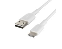 Belkin CAB001BT2MWH câble USB 2 m USB A USB C Blanc