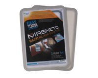 Pochette-cadre tarifold affichage magnetique magneto  a4 coloris gris sachet 2      unites