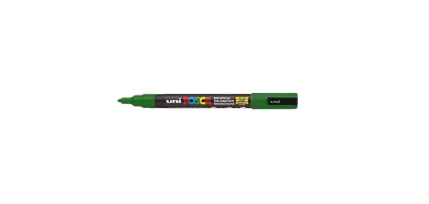 Marqueur à pigment PC-3M, vert foncé