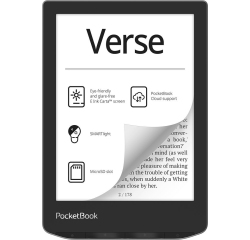 PocketBook Verse e-book reader 8 GB Wi-Fi Black, Silver