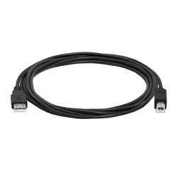 Hamlet XCU2AM-BM30 USB cable USB 2.0 3 m USB A USB B Black