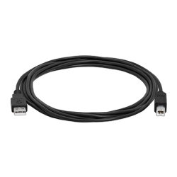 Hamlet XCU2AB50 USB cable USB 2.0 5 m USB A USB B Black