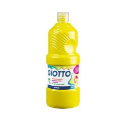 Giotto Flacone 1Lt Tempera Giallo Primario