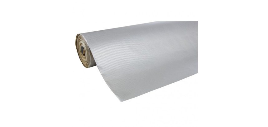 Unicolor kraft brun 60g rl 250x0,70m arg - Argent