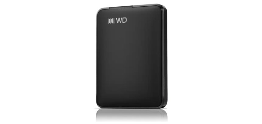 Western Digital Elements Portable (USB-C) disque dur externe 2 To 2.5" USB Type-C 3.2 Gen 1 (3.1 Gen 1) Noir