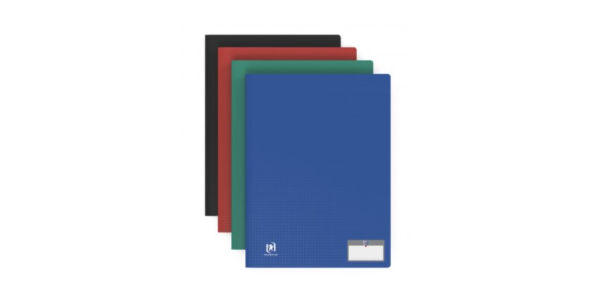 Protège-documents Oxford Memphis A4 160 vues / 80 pochettes couverture polypro