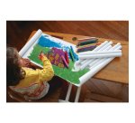 Kraft blanc 60g, 1x0,70m paq.25 feuilles - Kraft blanc