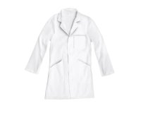 Blouse 100% coton de 190 g/m coloris blanc taille xs