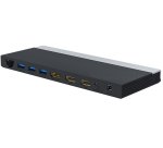 DLH DY-SA5030 station d'accueil Avec fil USB 3.2 Gen 1 (3.1 Gen 1) Type-C Noir