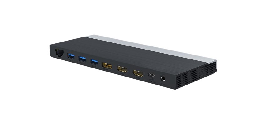 DLH DY-SA5030 station d'accueil Avec fil USB 3.2 Gen 1 (3.1 Gen 1) Type-C Noir