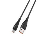VEGER VG-V104 cable USB USB 2.0 1,2 m USB C Negro