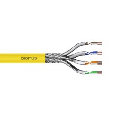 Digitus Cable de instalación CAT 7A S/FTP, 1000 m, simplex, Dca-s1a d1 a1, certificado GHMT PVP