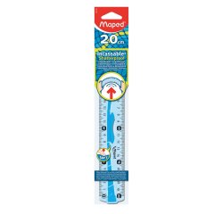 Double décimètre maped flex 20cm incassable