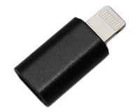 DLH DY-TU5073 changeur de genre de câble Apple Lightning Noir