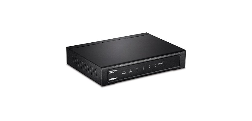 Trendnet TEG-S51SFP commutateur réseau Non-géré Gigabit Ethernet (10/100/1000) Noir