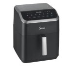 Midea MAD70000ADK friggitrice Singolo 7 L Indipendente 1800 W Friggitrice ad aria calda Nero