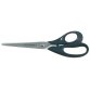 Ciseaux bureau q-connect économique droitier lames inox 210mm branches gainées abs bouts pointus coloris noir