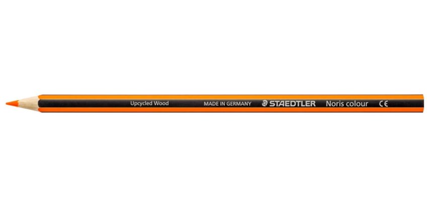Crayons staedtler noris colour 185 coloris orange     pochette de 12