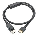 Tripp Lite P582-003-HD-V4A câble vidéo et adaptateur 0,91 m DisplayPort HDMI Noir