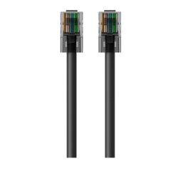 Belkin RJ45-RJ45, Cat6, 1m cable de red Negro