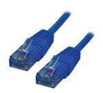 MCL FCC5EM-0.5M/B câble de réseau Bleu 0,5 m Cat5 U/UTP (UTP)