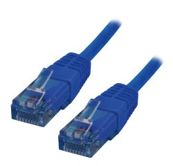 MCL FCC5EM-0.5M/B câble de réseau Bleu 0,5 m Cat5 U/UTP (UTP)