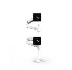 Ergotron LX Series LX Dual Stacking Arm 101.6 cm (40") Desk White