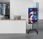 B-Tech BT7504/B V2 montage des affichages de messages 139,7 cm (55") Noir