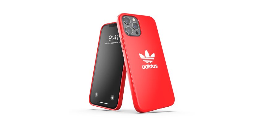 Adidas 42294 custodia per cellulare 17 cm (6.7") Cover Rosso, Bianco