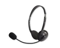 MCL CSQ-M2/NZ casque Avec fil Arceau Bureau/Centre d'appels Noir
