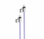 Intenso Handykette als Lade- + Datenkabel USB-C bis 1,65m lila cavo USB USB C Viola